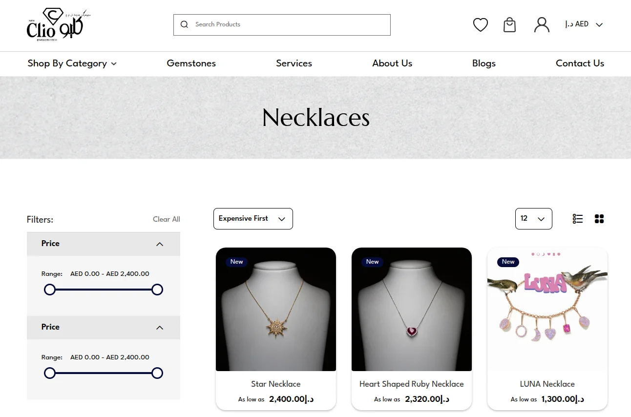 necklaces 