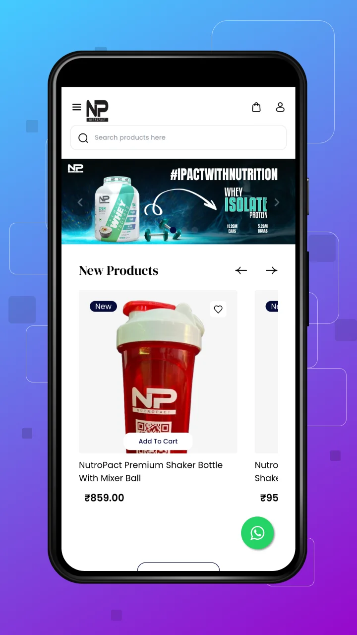 nutropact homepage