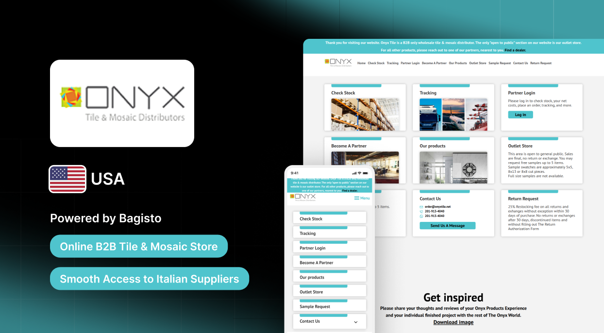 Onyx Tile: U.S. Based B2B Distributor Launches Online Mosaic Platform