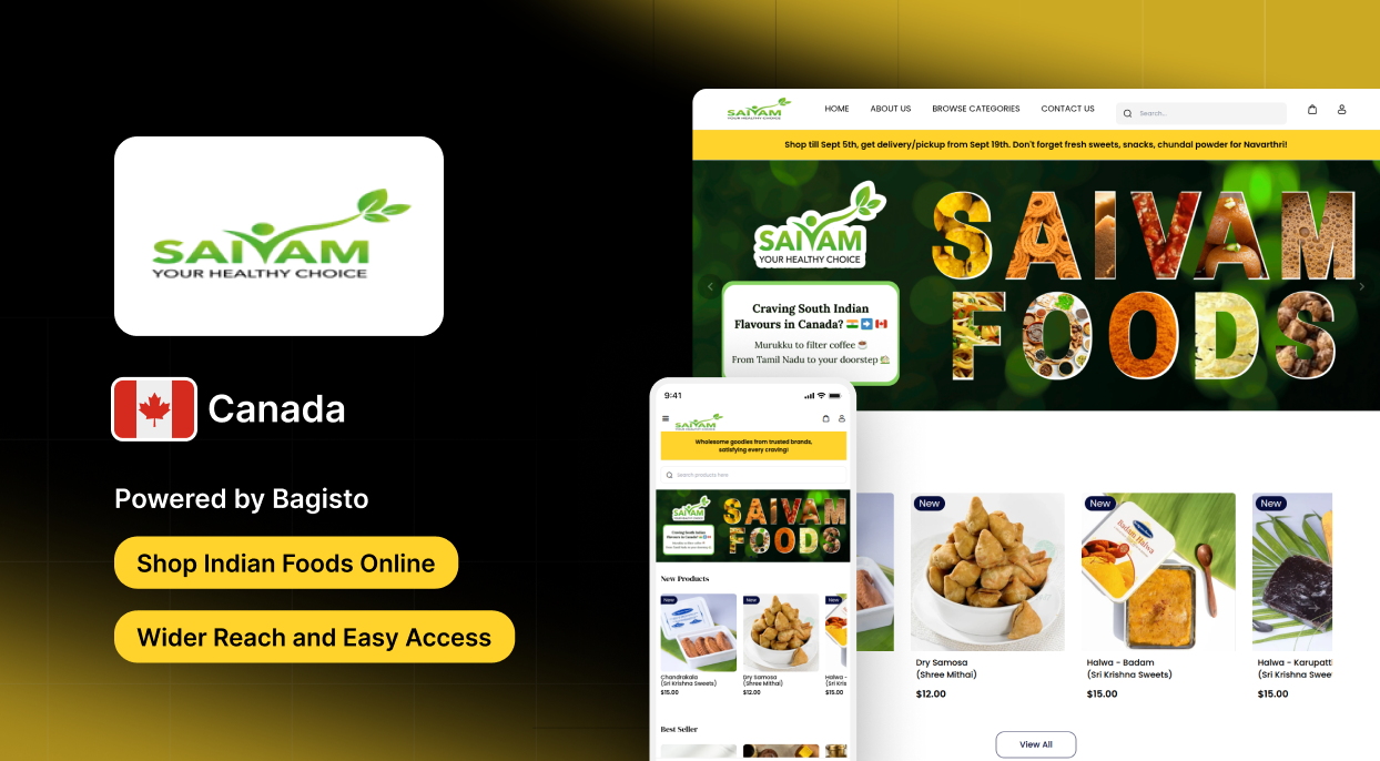 Saivam Foods: Canadian Online Store for Indian Sweets and Snacks