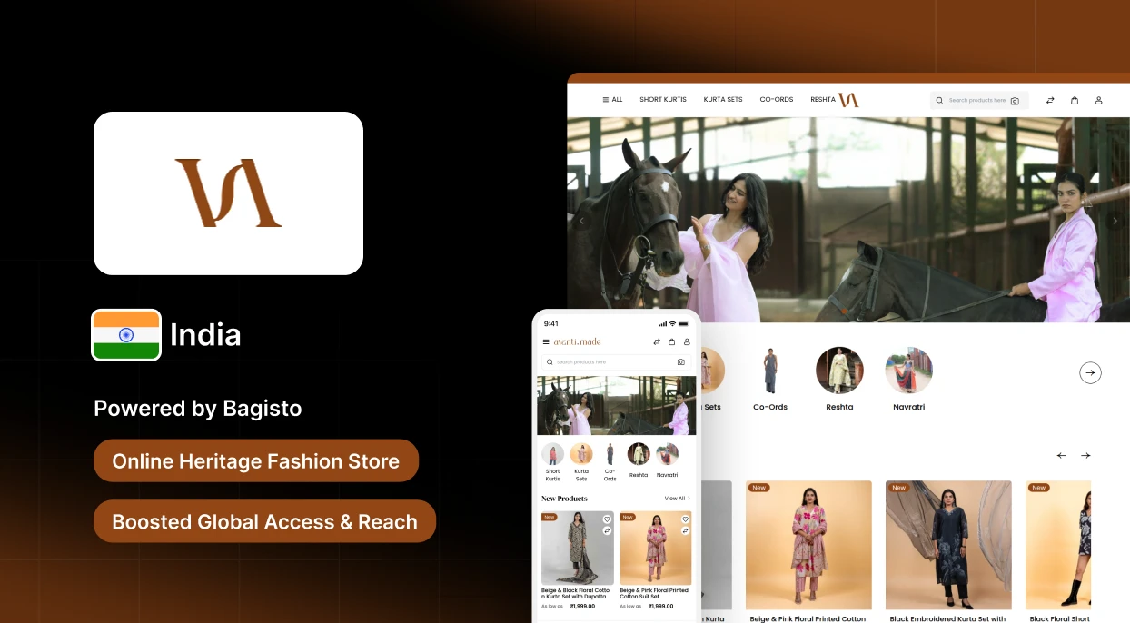 Avanti: Indian Heritage Fashion Brand Launches Online Store Using Bagisto