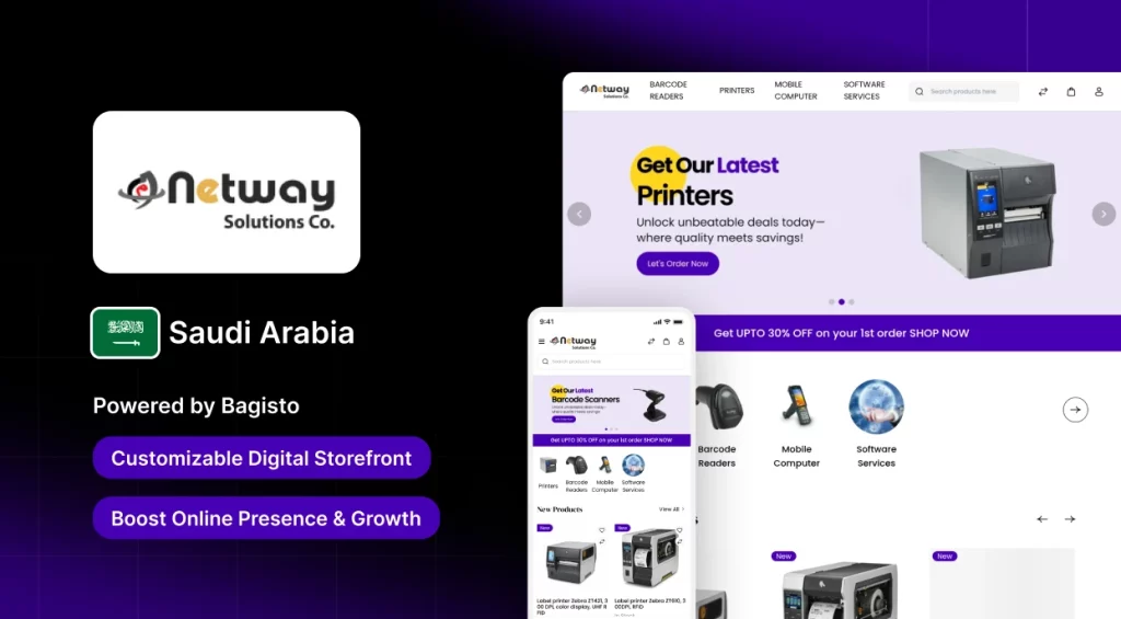 bagisto netway solutions feature image