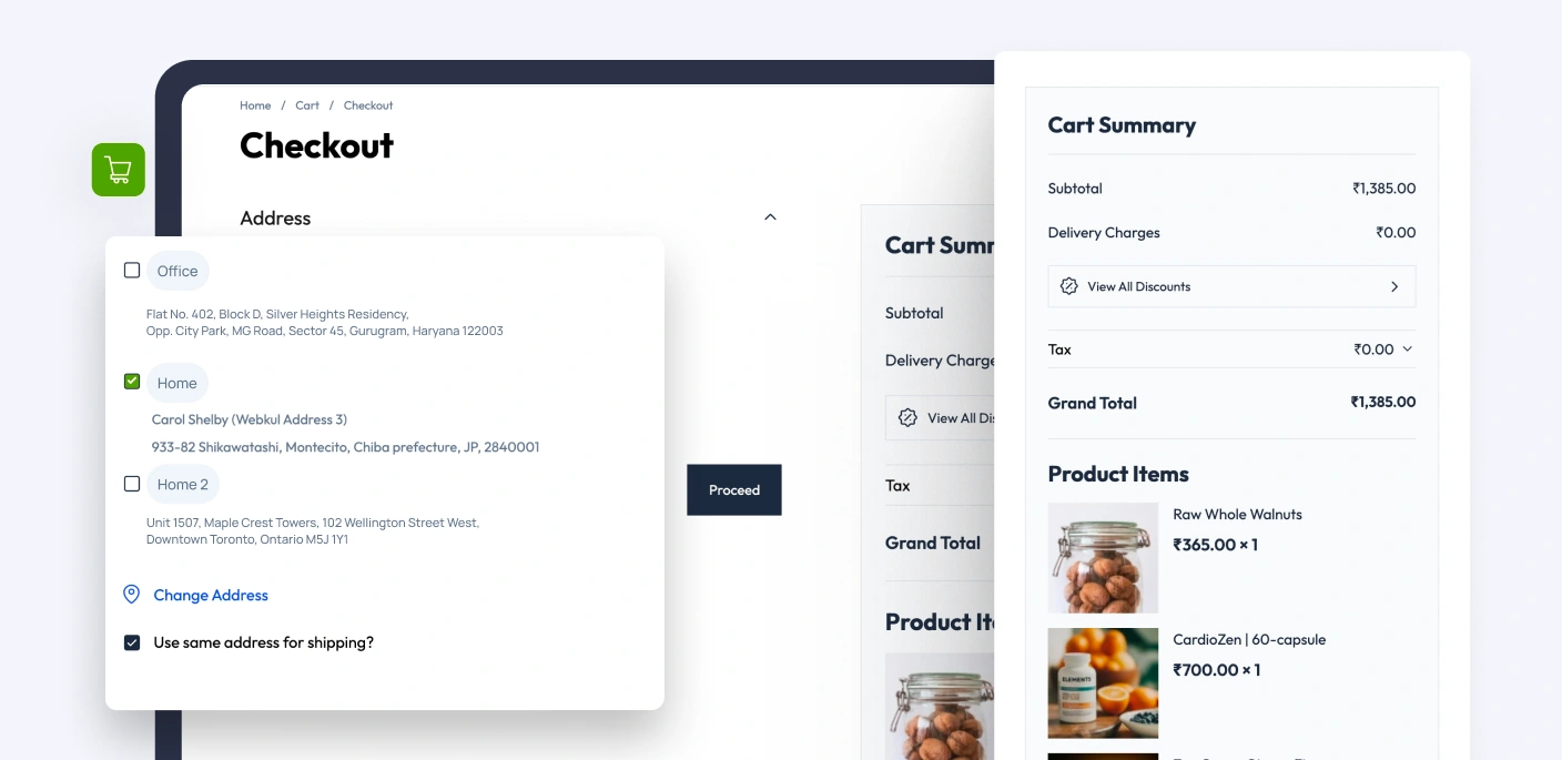 checkout-page-quickcommerce