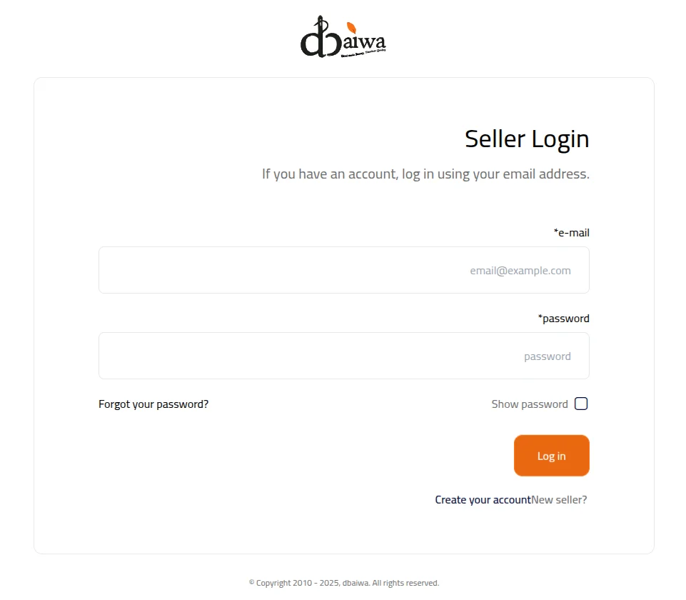 dbaiwa-bagisto-casestudy-seller-login