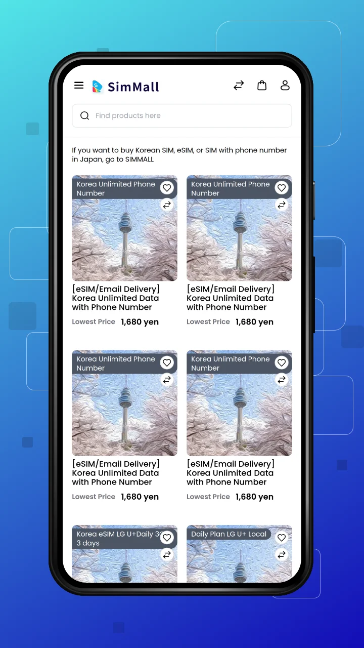 simmall-bagisto-casestudy-catalog-screen