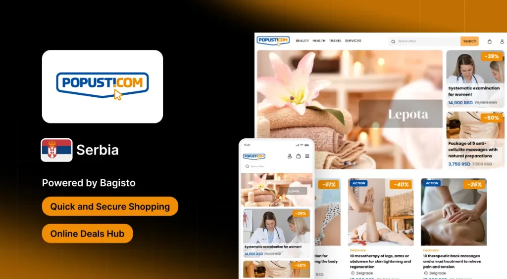 bagisto popusti featured image