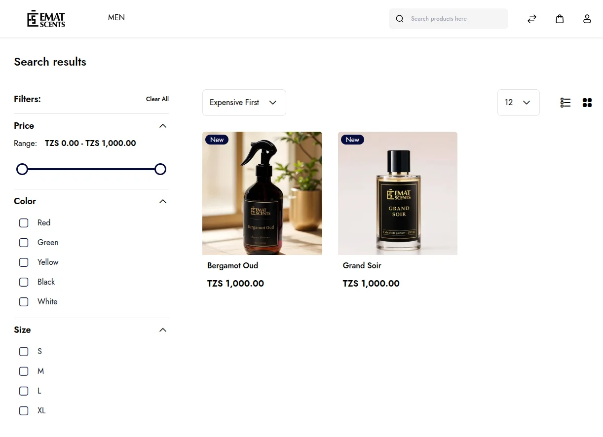 emat-scents-bagisto-casestudy-category-page