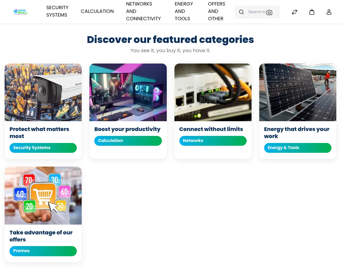 webkul bagisto miraylleva homepage 1