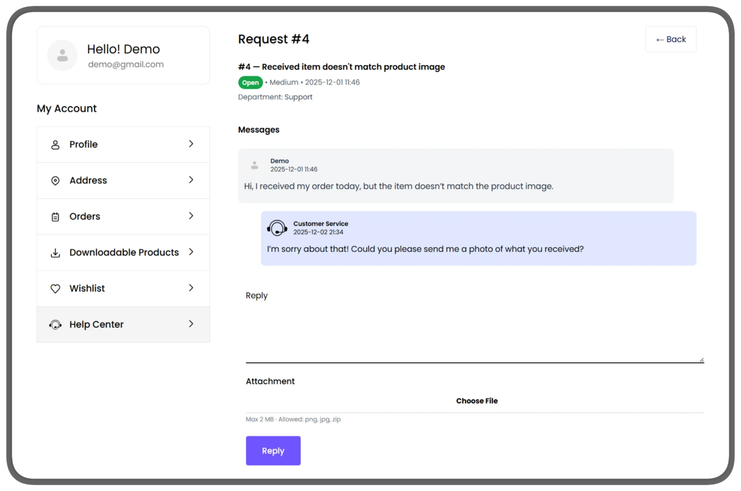 Customer Care for Bagisto Slider Image 2