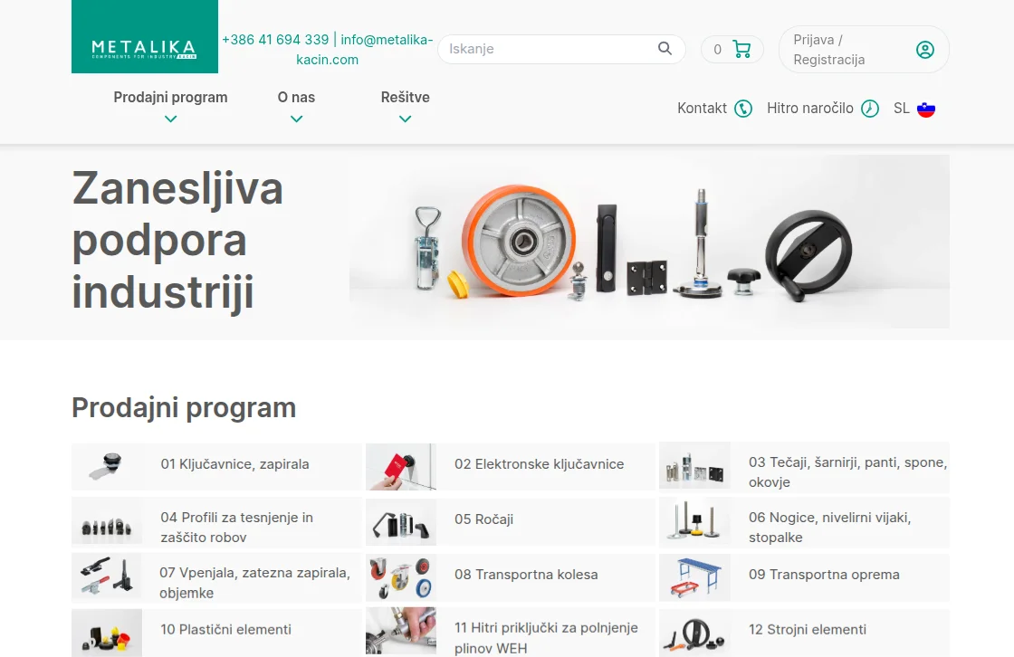 bagisto-metalika-kacin-homepage