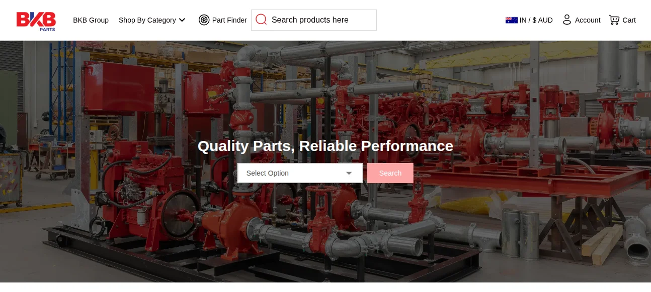 bkbgroup-bagisto-casestudy-homepage