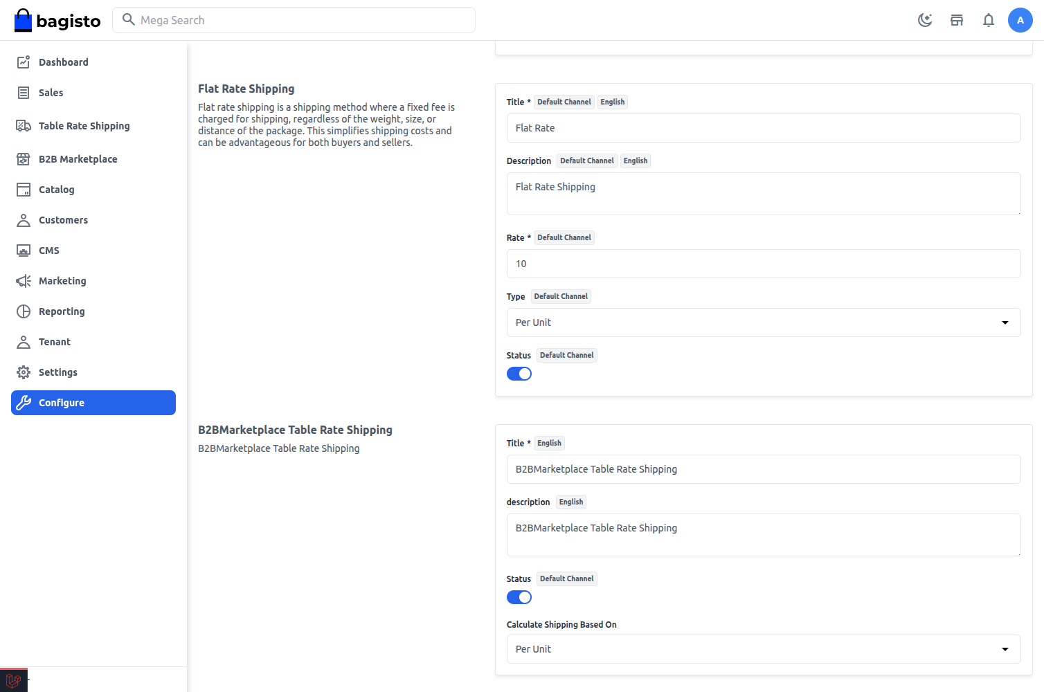 Laravel eCommerce B2B Marketplace Table Rate Shipping Slider Image 6