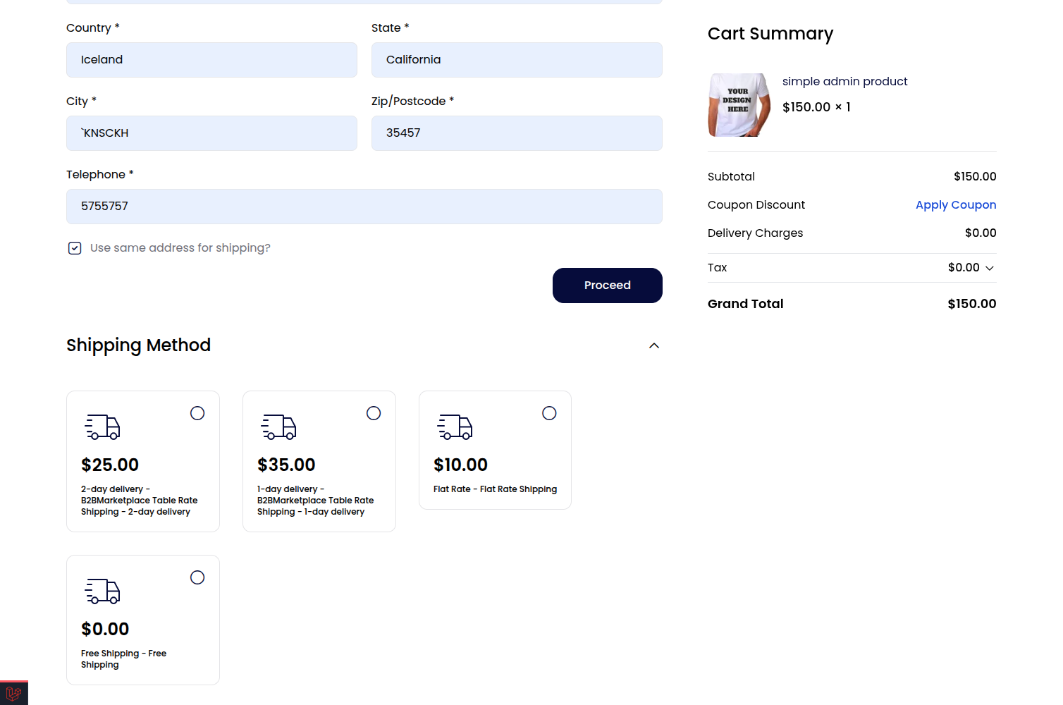 Laravel eCommerce B2B Marketplace Table Rate Shipping Slider Image 5