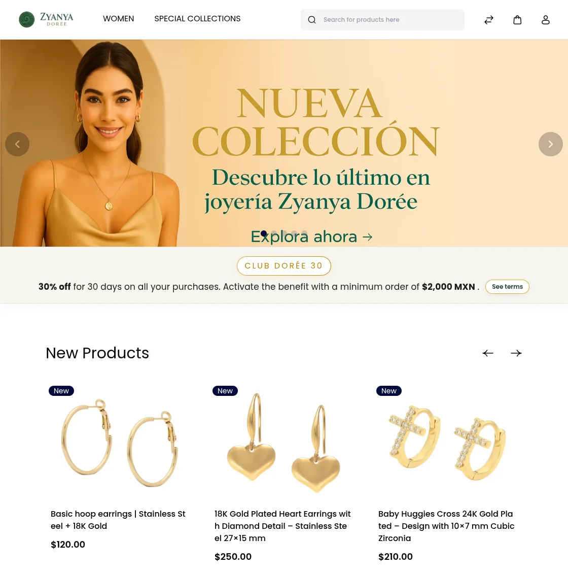 zyanya-doree-case-study-store