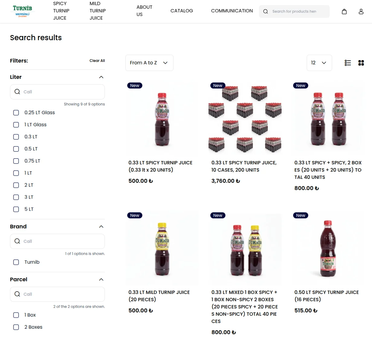 turnib-bagisto-casestudy-catalog-page