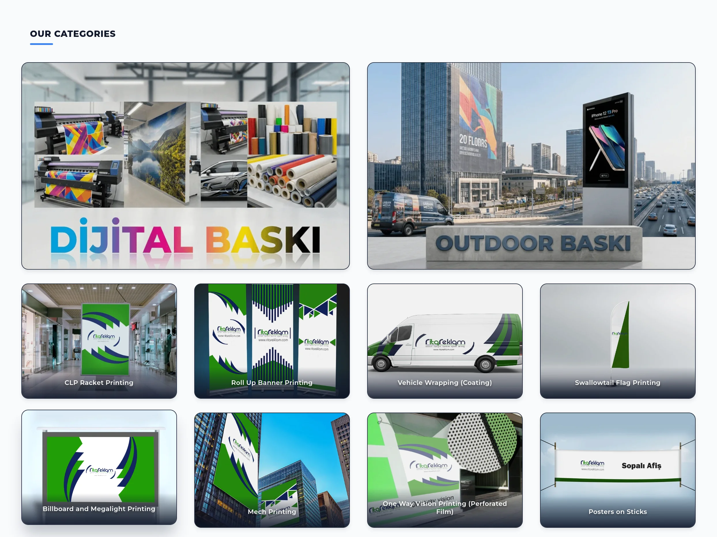 rita reklam homepage 