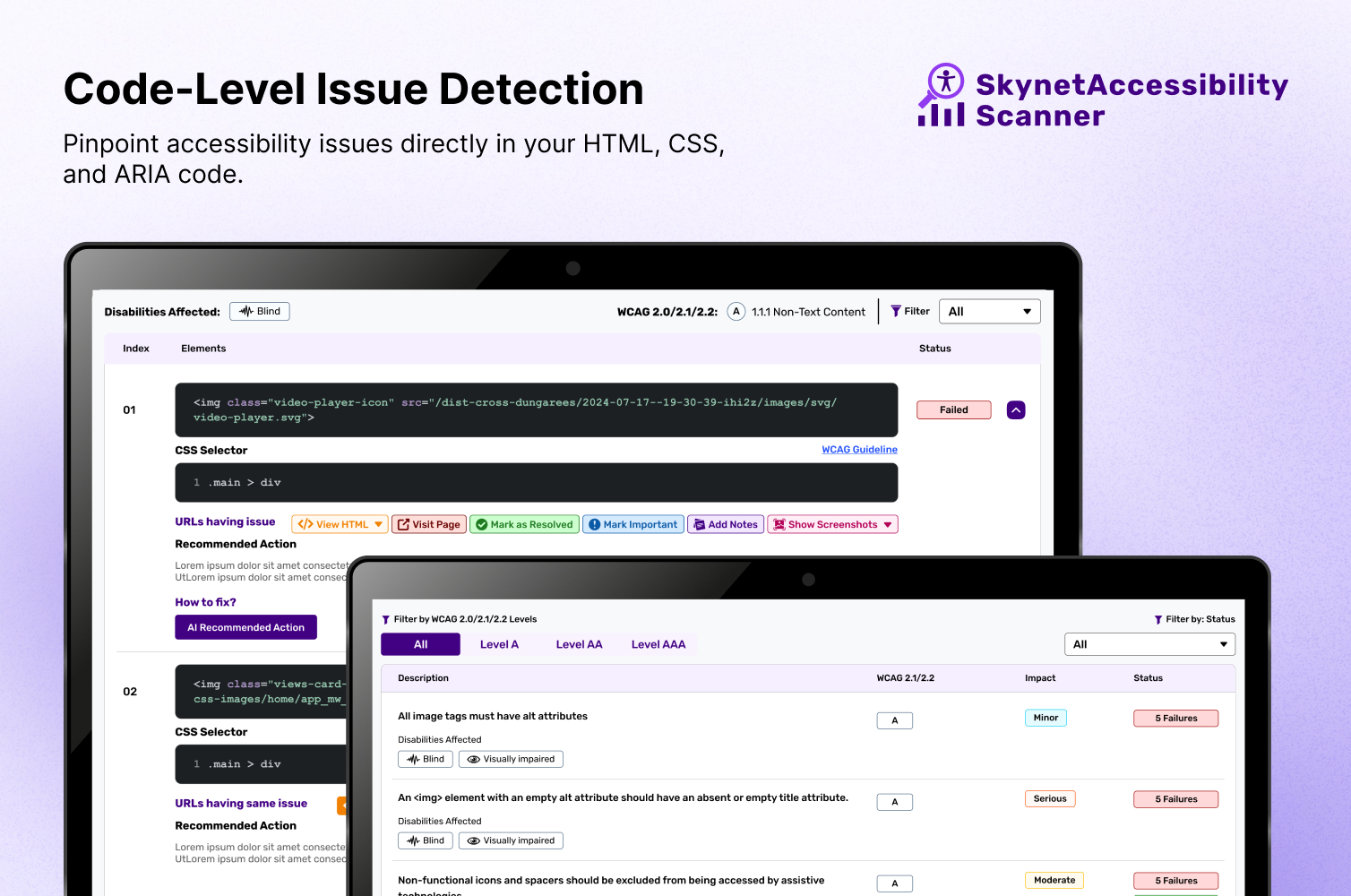 SkynetAccessibility Scanner Slider Image 2