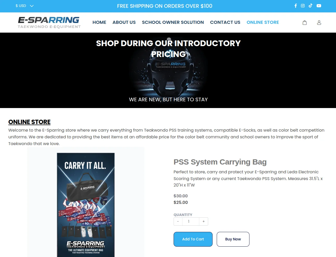 e-sparring-com-all-products-store