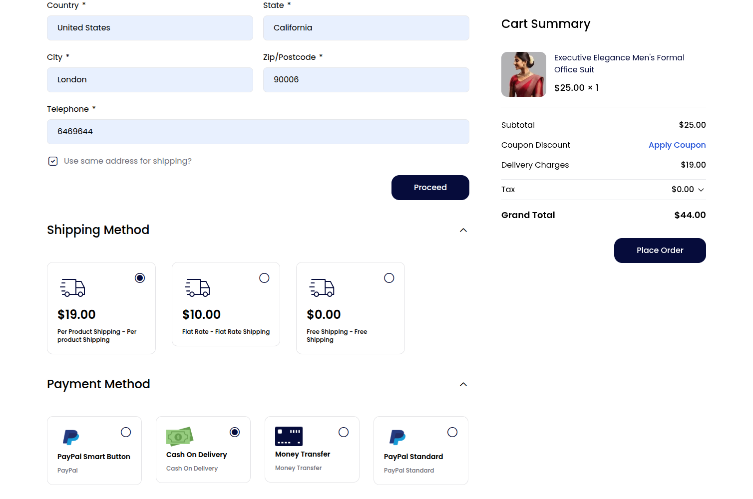 Laravel eCommerce SaaS Marketplace Per Product Shipping Slider Image 5