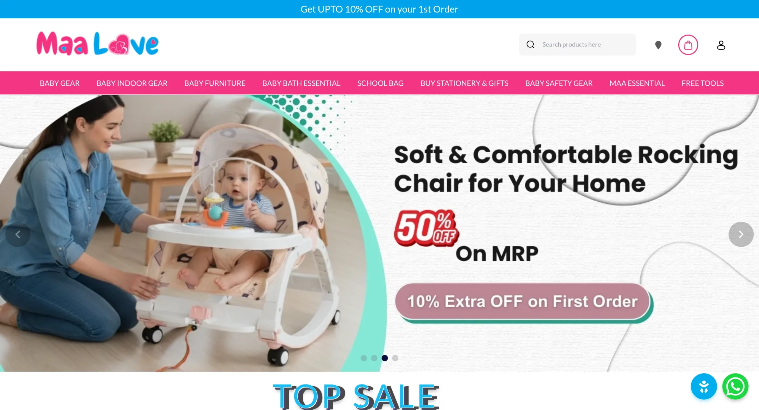 webkul bagisto maalove homepage