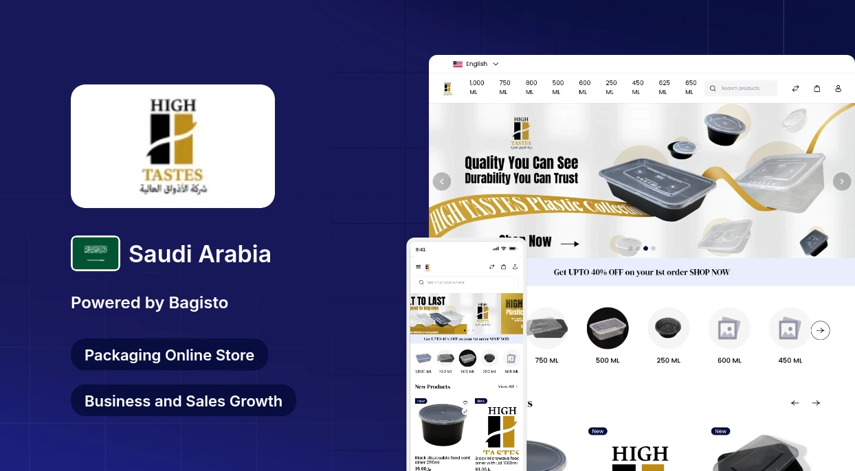 EPC Plastic: Saudi Packaging Brand Expands Online with Bagisto