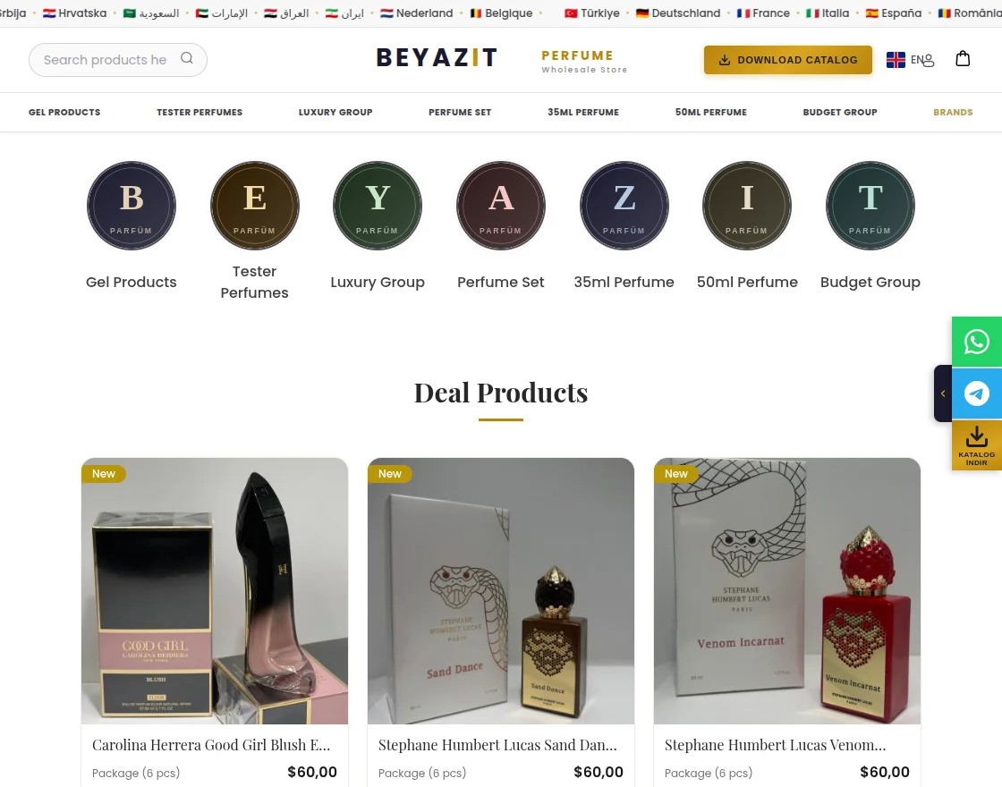 bagisto beyazit homepage extended