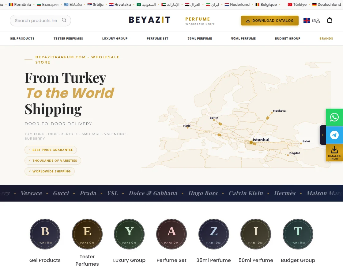 webkul bagisto beyazit homepage