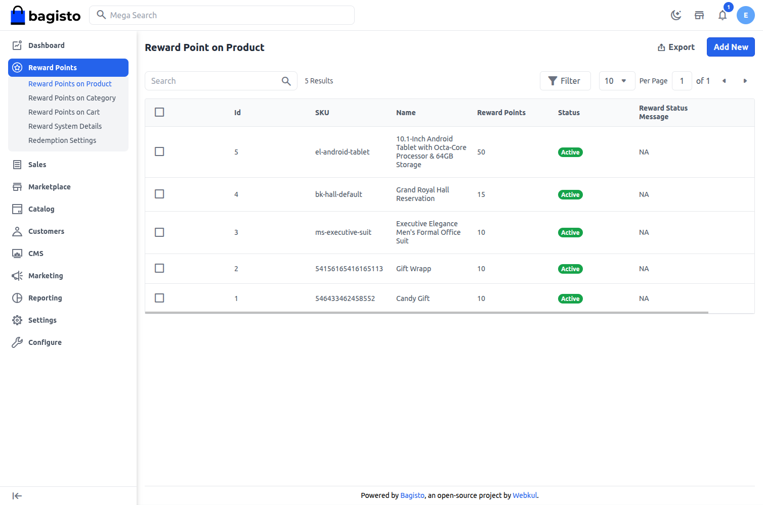 Laravel Marketplace eCommerce Reward Points Slider Image 2
