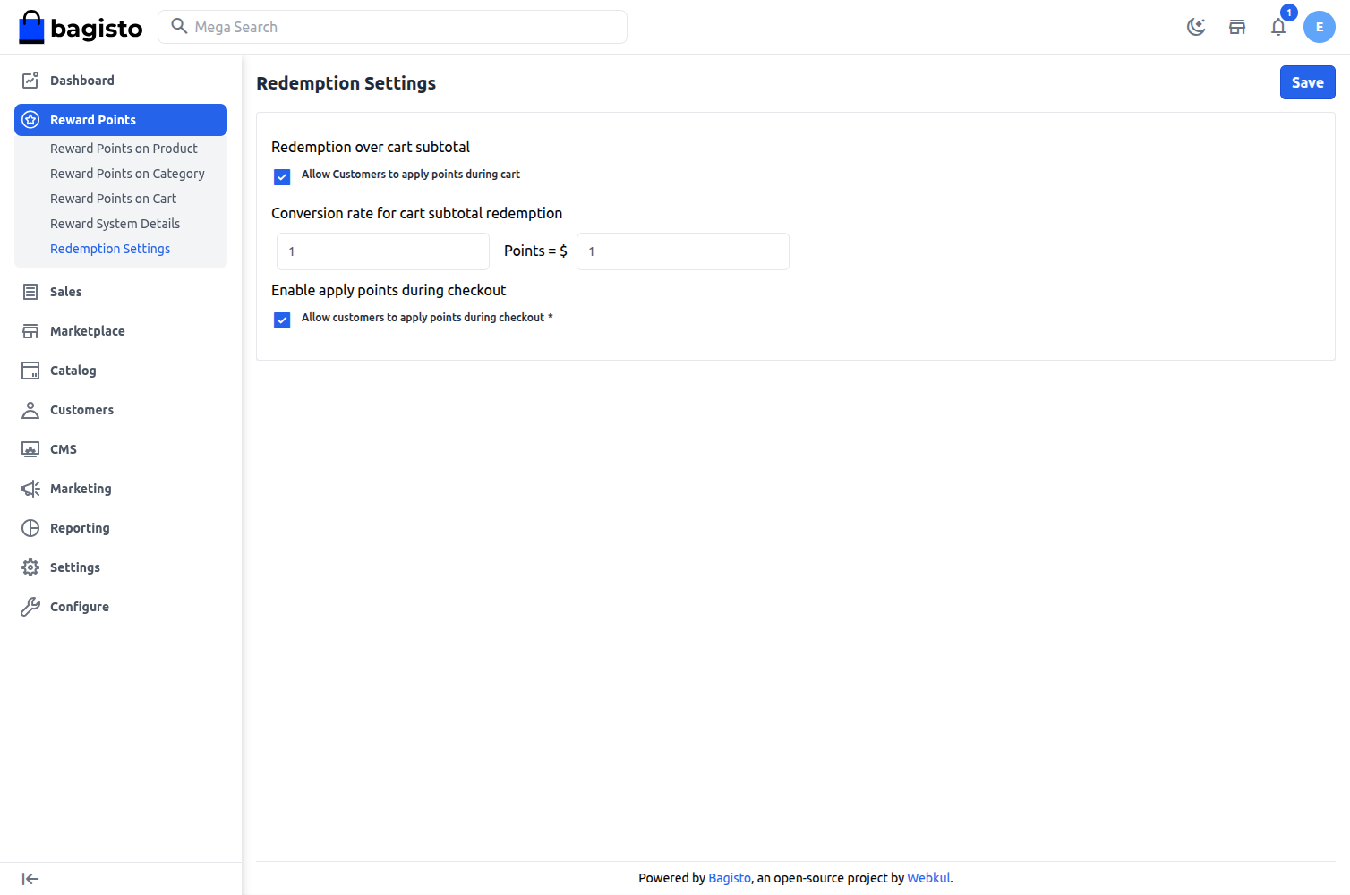 Laravel Marketplace eCommerce Reward Points Slider Image 6