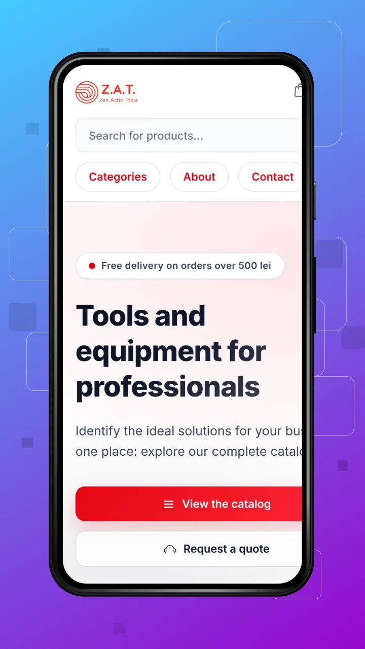 zenactivtools-mobile-view-home-page
