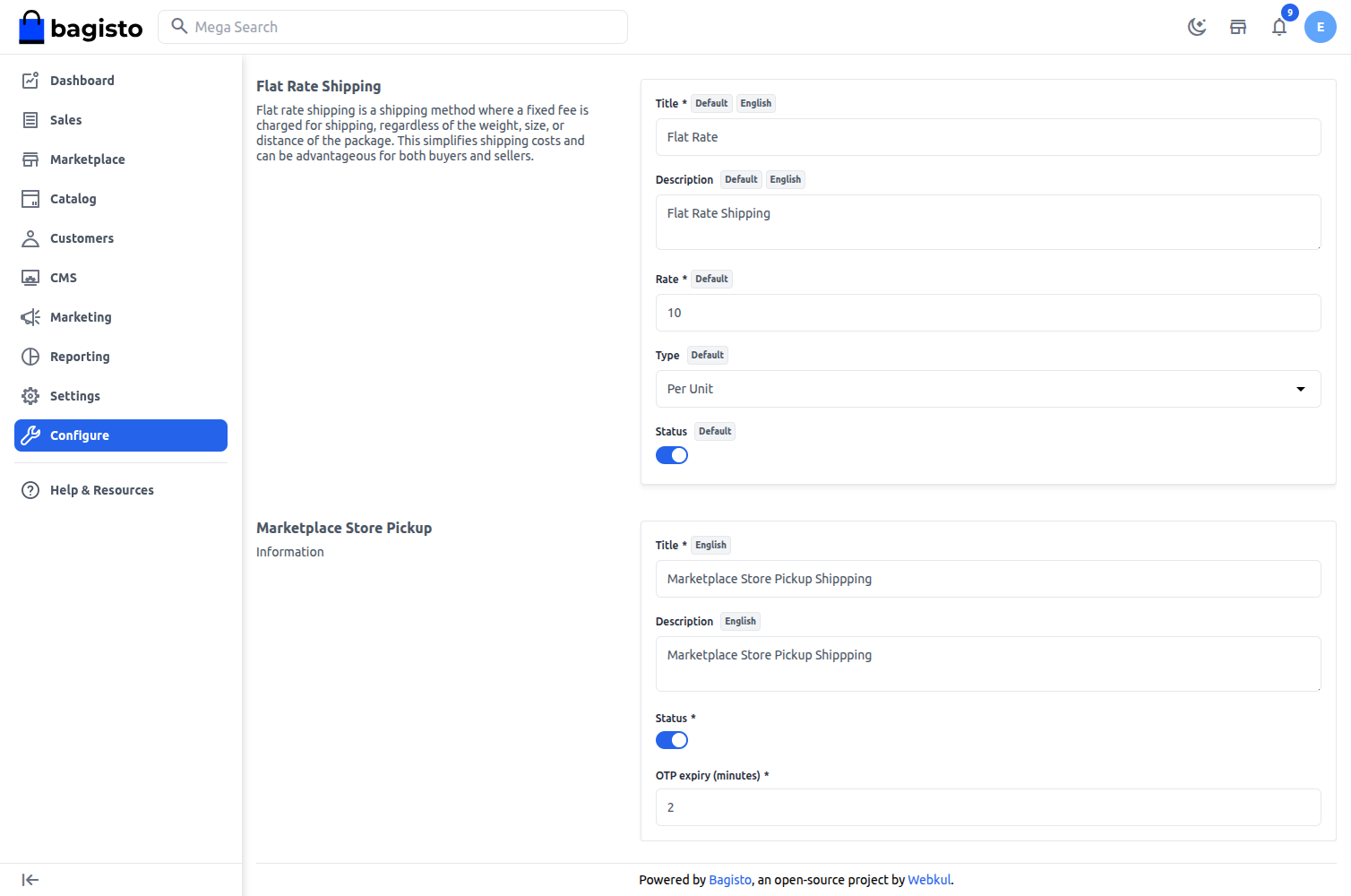 Laravel eCommerce Multi Vendor Store Pickup Slider Image 8