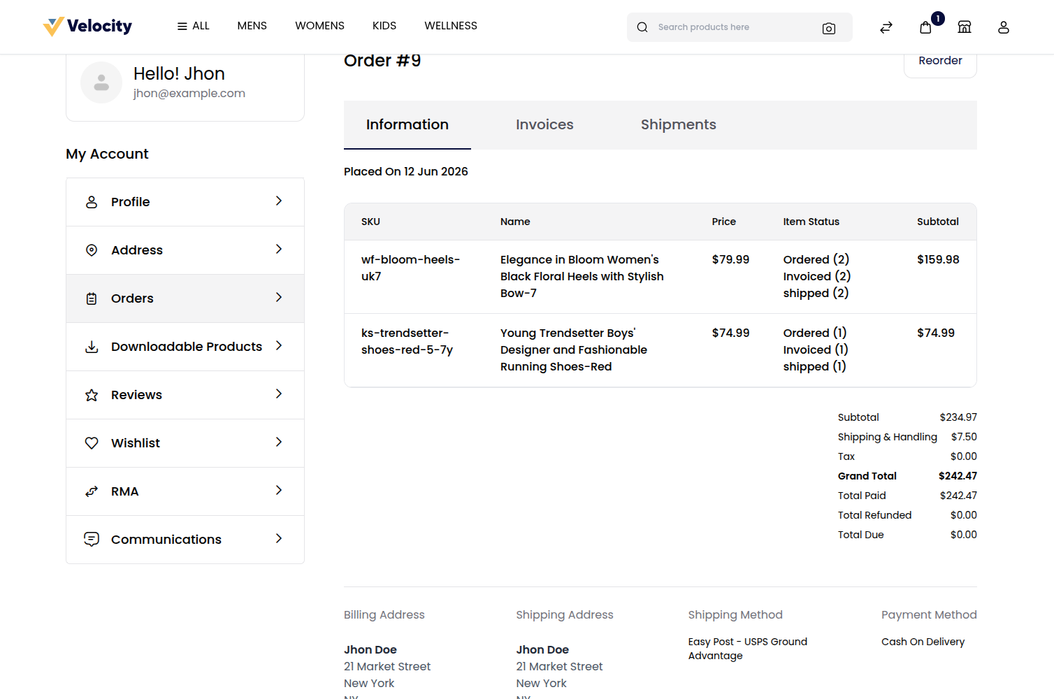Laravel eCommerce Marketplace EasyPost Shipping Slider Image 5