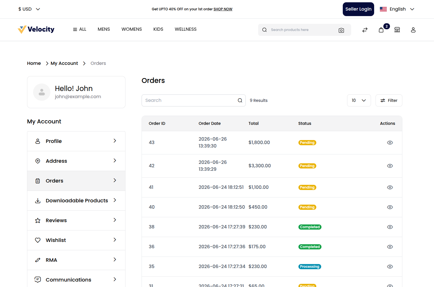 Laravel eCommerce Marketplace Split Order Slider Image 3