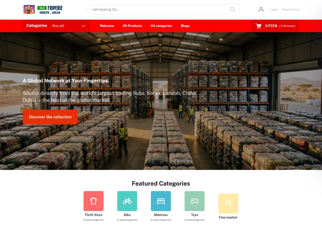 tamfriperie-case-study-homepage