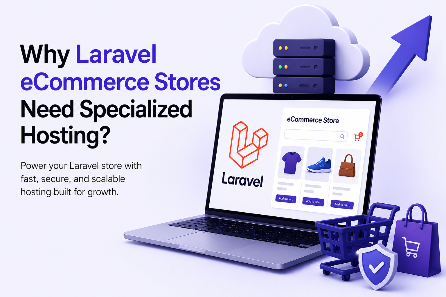 Why Laravel eCommerce Stores Need Specialized Hosting?