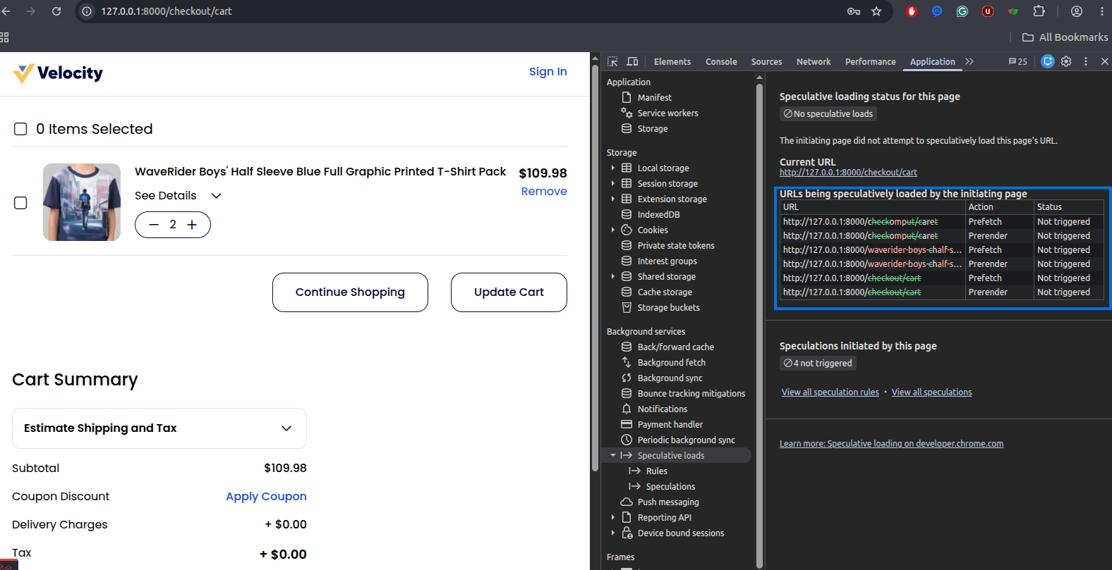Excluded prerender pages 