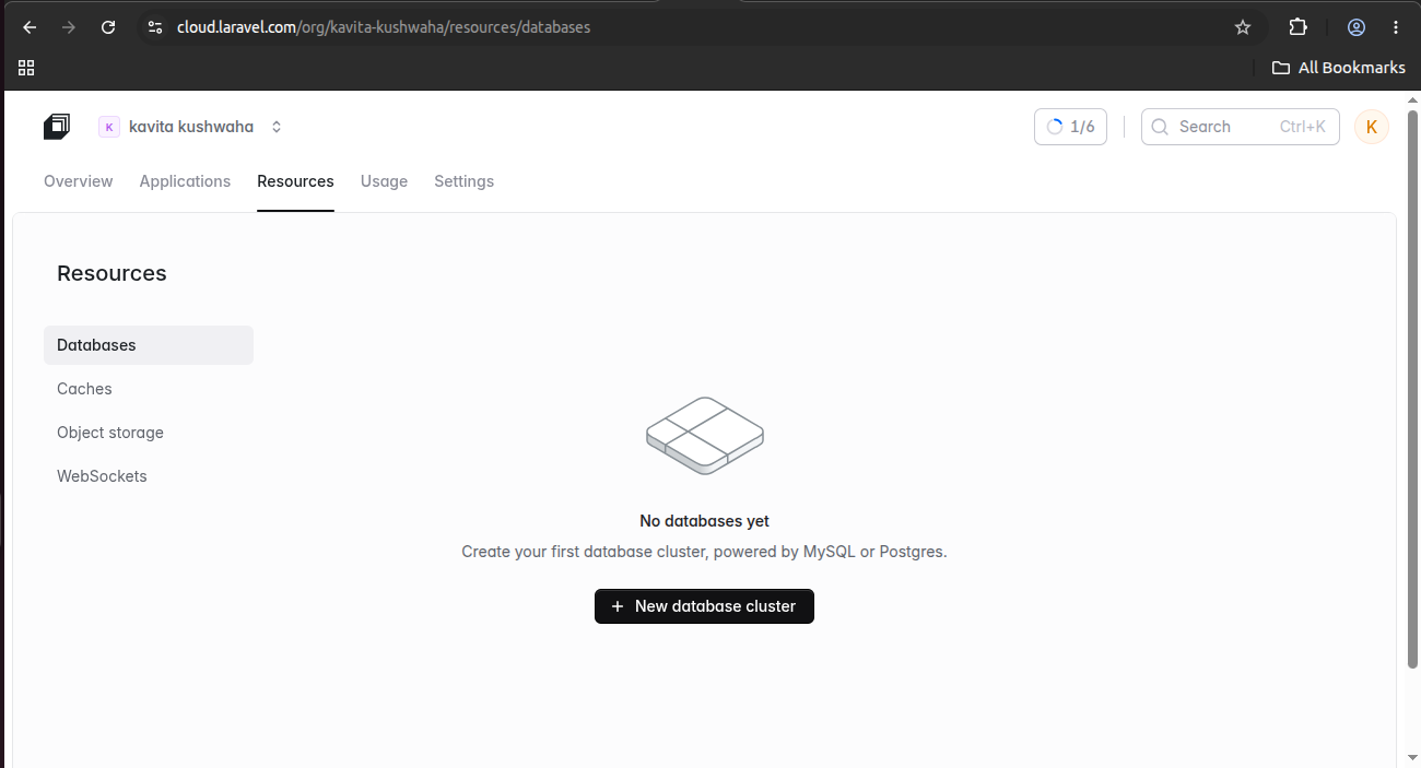 Database Cluster 