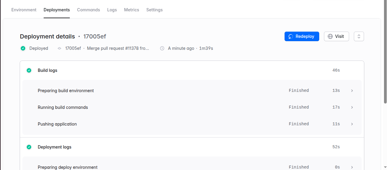 Configure the PHP Version