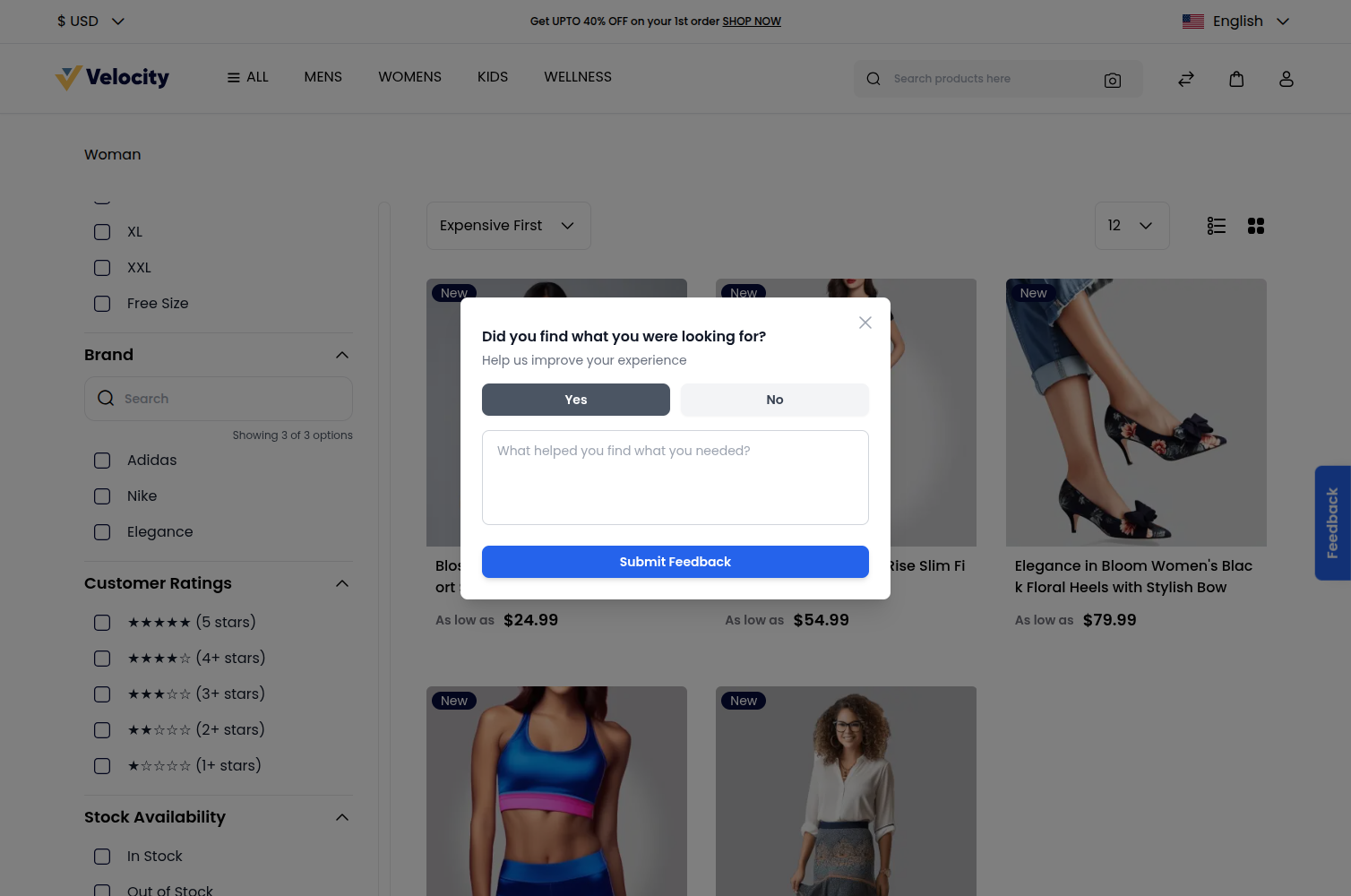 Laravel eCommerce Bagisto Advanced Product Filters Slider Image 4