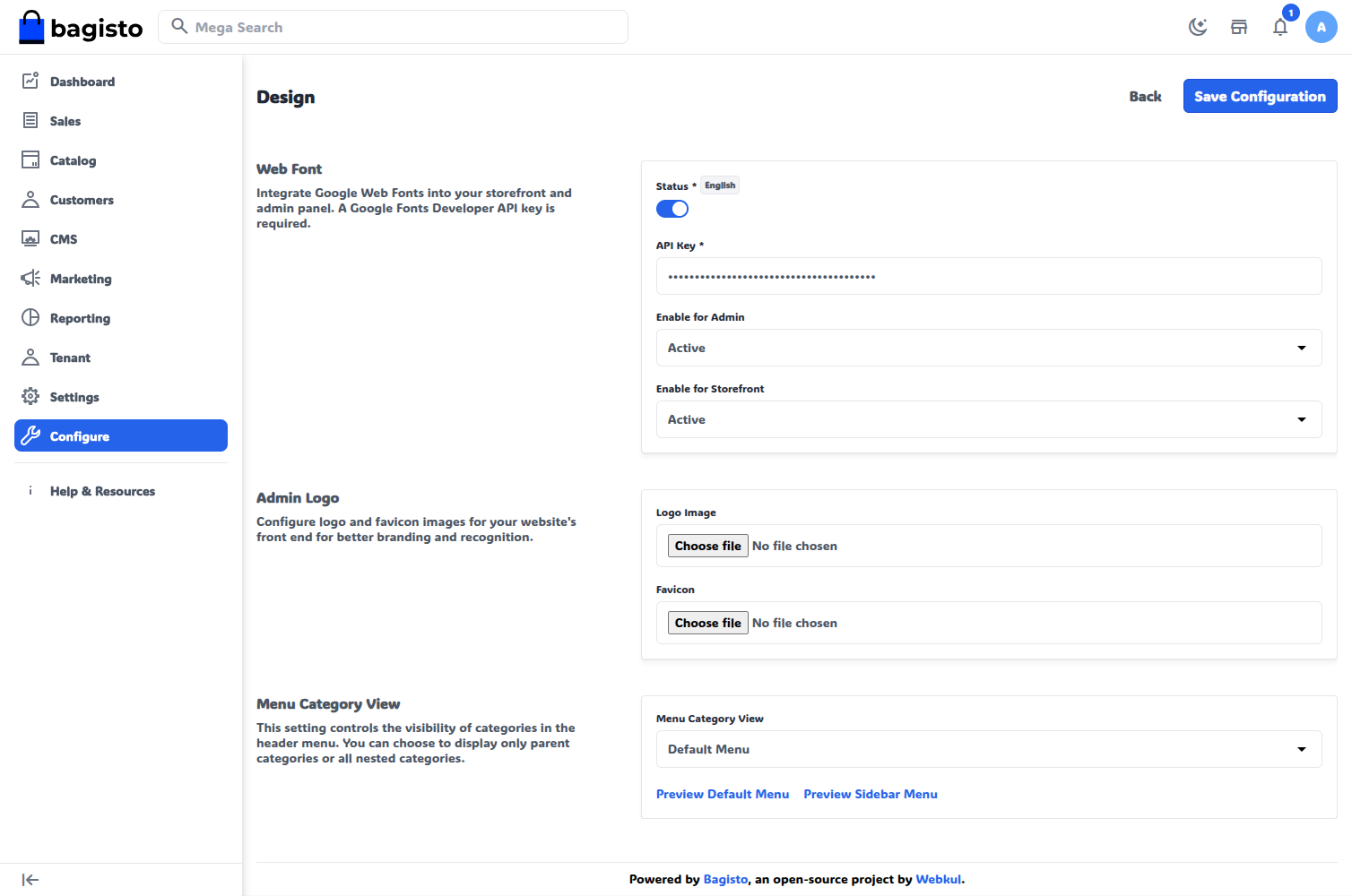 Laravel Multi Company SaaS Web Fonts Slider Image 5