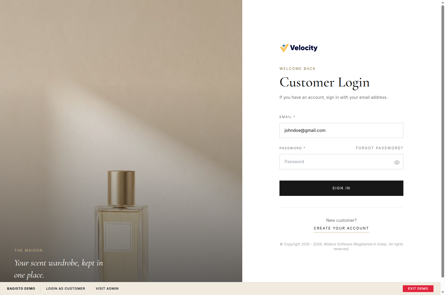 Bagisto Perfume Theme Slider Image 7