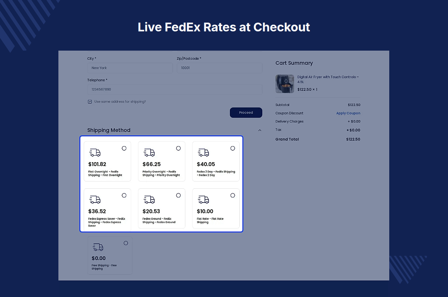 Laravel eCommerce FedEx Shipping Slider Image 6