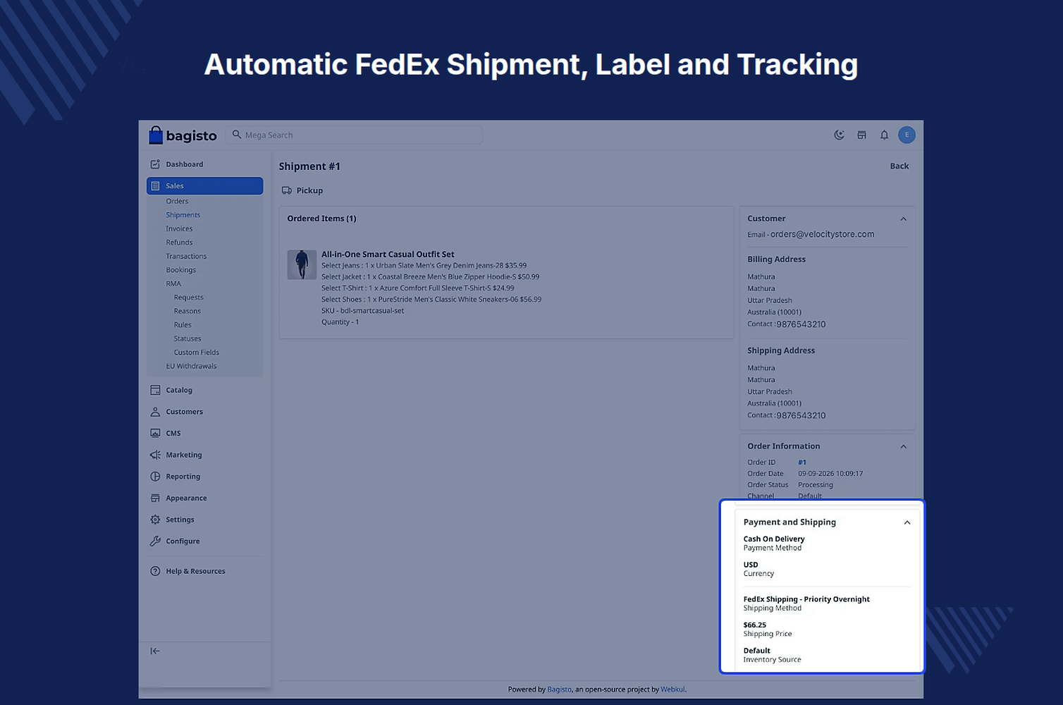Laravel eCommerce FedEx Shipping Slider Image 3