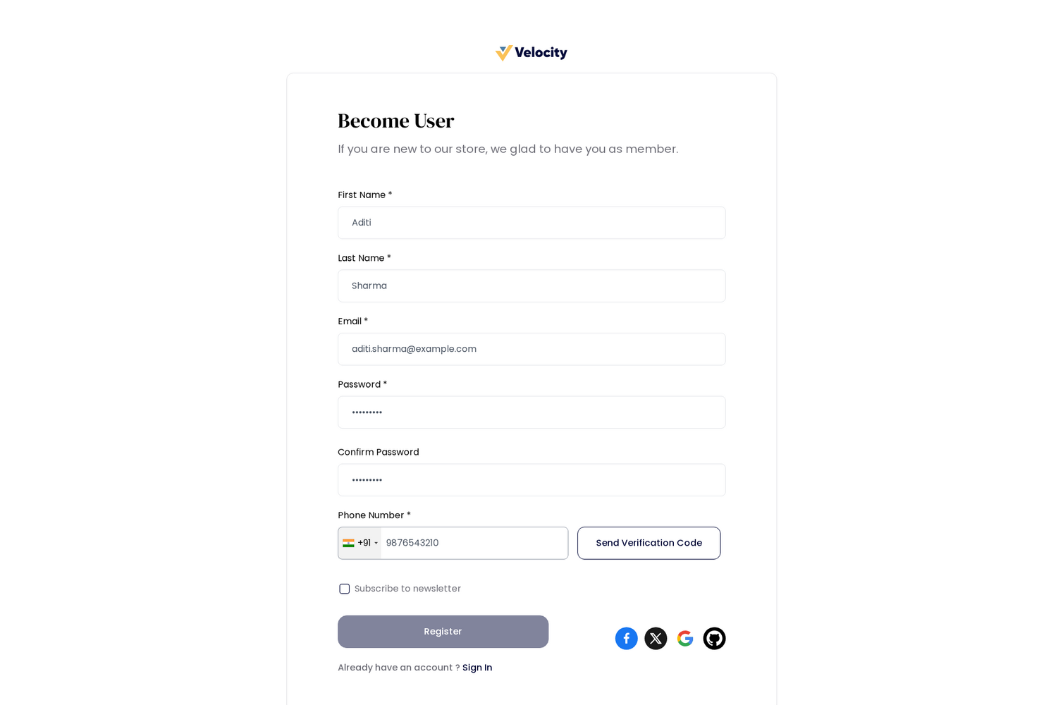 Laravel eCommerce SaaS Phone Login Slider Image 3