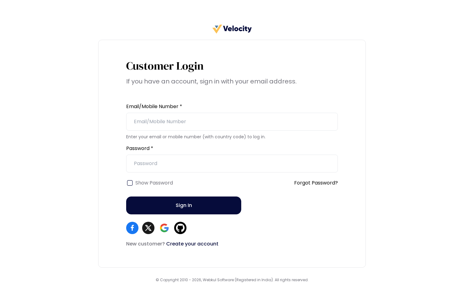 Laravel eCommerce SaaS Phone Login Slider Image 5