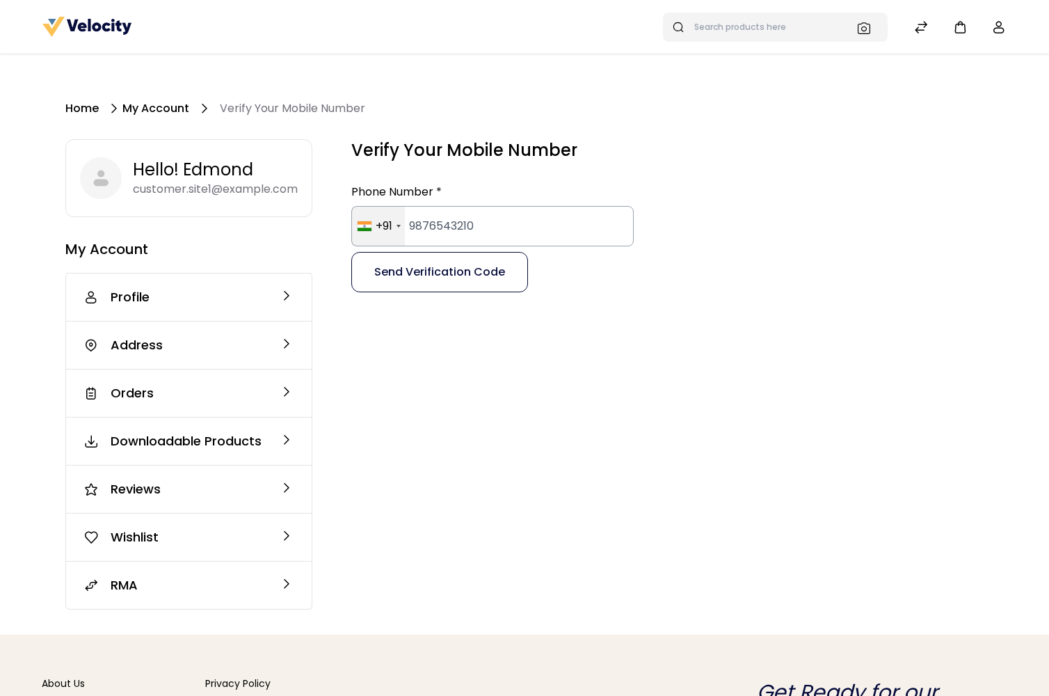 Laravel eCommerce SaaS Phone Login Slider Image 6