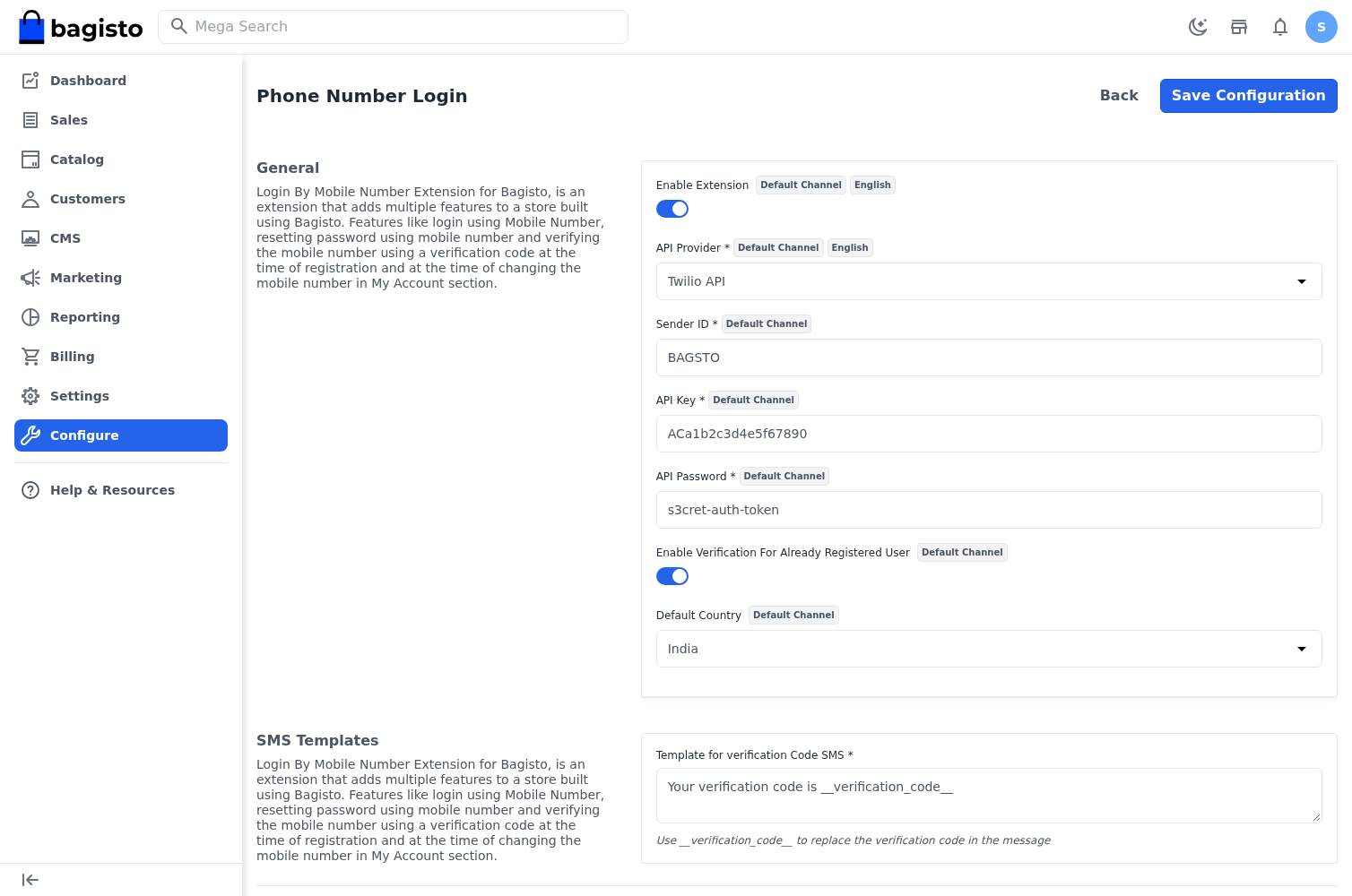 Laravel eCommerce SaaS Phone Login Slider Image 1