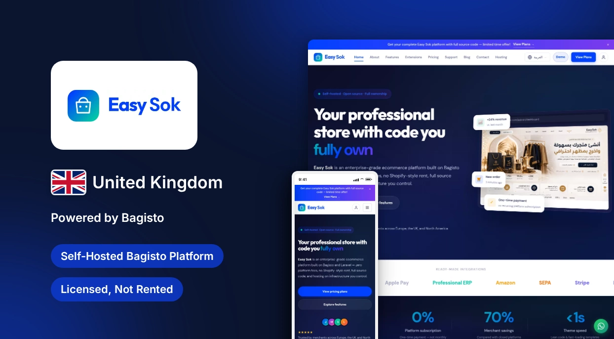 EasySok: UK-Based Firm Builds a Self-Hosted Storefront for Gulf Merchants